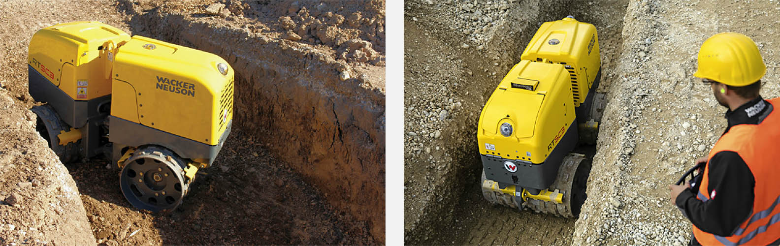 Виброкаток траншейный Wacker Neuson RTKX-SC3